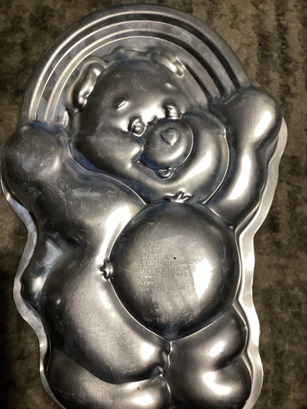 Vintage Wilton CARE BEAR Cake Tin Wilton Birthday #2105-2424